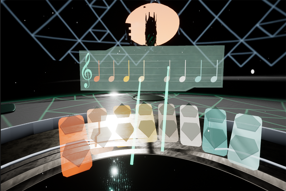 View of the test level in Data Entry: Portal